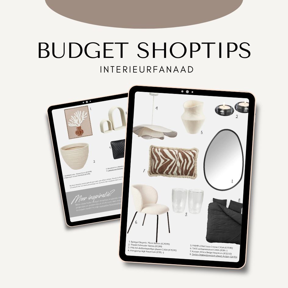 Budget Shoptips Januari